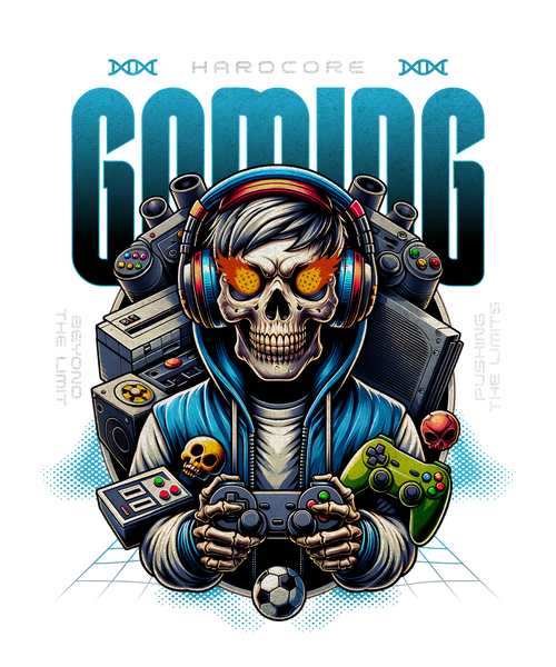Camiseta Hardcore Gaming - El Límite No Existe