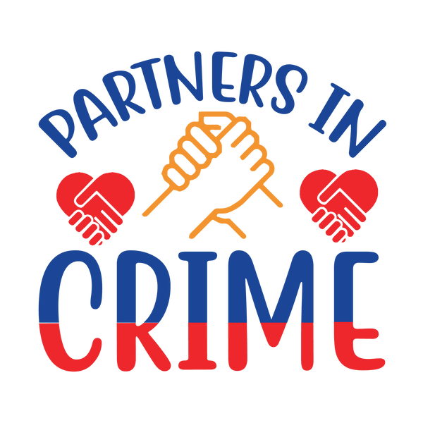 Partners in Crime – Camiseta Stampia para Amistades con Lealtad y Furia 🔴💙🤝