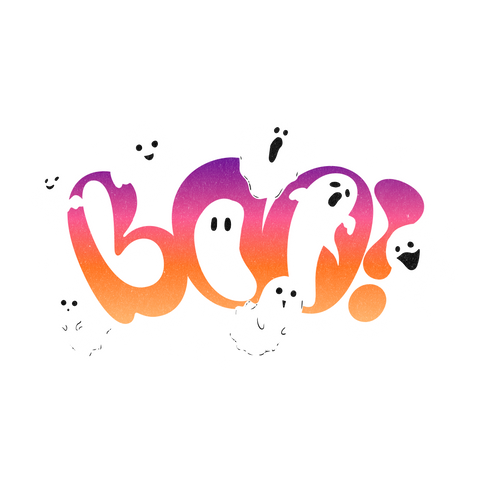 Camiseta Stampia BOO! Fantasmas Urbanos - DTF 100% Algodón