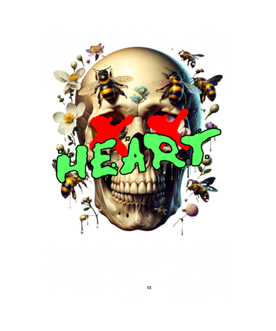 Camiseta Broken Heart – Calaveras Urban x Stampia 💀🌸