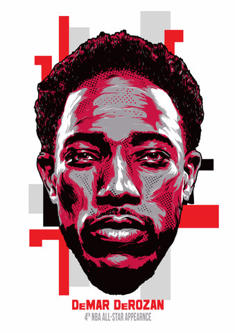 Camiseta DeRozan Vibes – All-Star Style x Stampia 🏀🔴