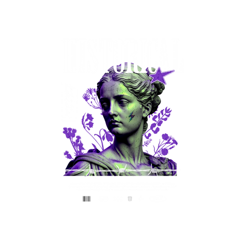 Historical Grace – Camiseta de Arte Neoclásico y Reflexión Espiritual DTF