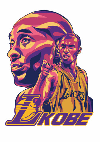 Camiseta Kobe Legacy – Lakers Tribute x Stampia 🟣🟡🏀