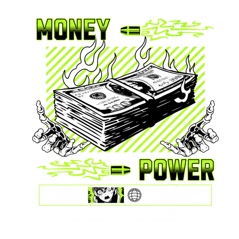 Money Bullet – Camiseta Street Grind Mode DTF