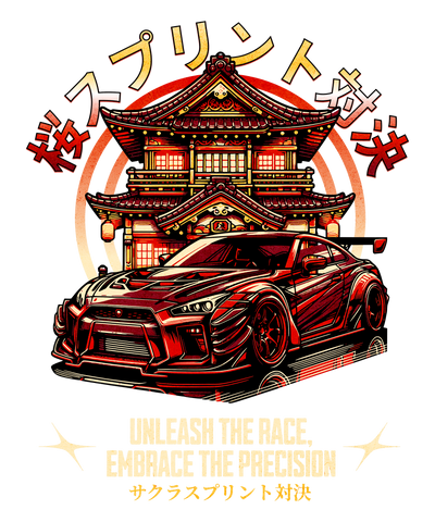 Camiseta Sakura Sprint – Precisión Japonesa en Máxima Velocidad