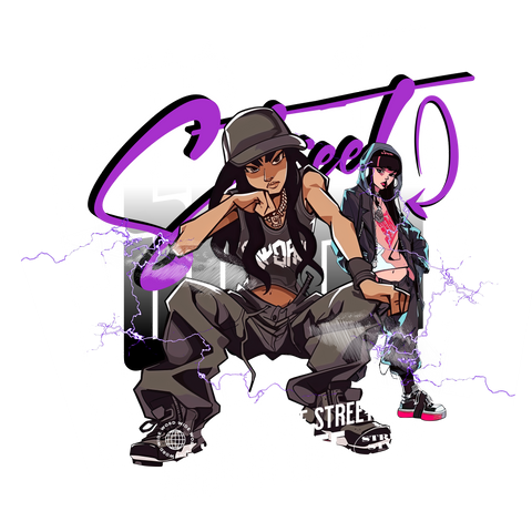 Camiseta Street Sleek Vol.2 – Fuerza Femenina en las Calles