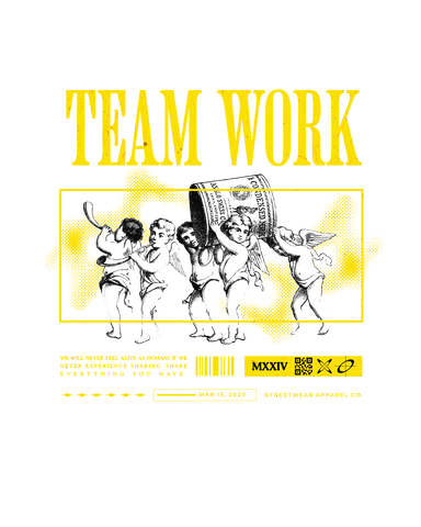 Team Work – Camiseta Crítica & Cooperación Urbana