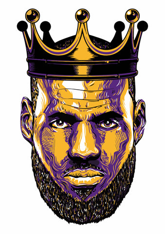 Camiseta The King Legacy – Basket Crown x Stampia 👑🏀
