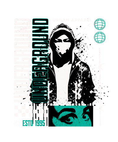 Camiseta Underground Urban Apparel – Rebel Street Code